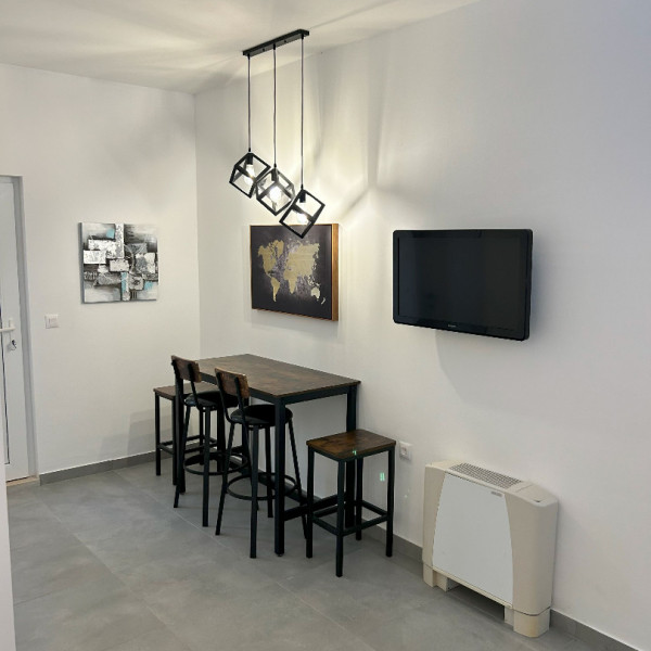 Living room, Villa Perla, Villa Perla in Bratuš on the Makarska Riviera – Apartments with a view of the Adriatic Sea Baška Voda