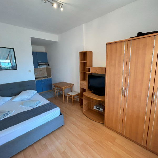 Living room, Villa Perla, Villa Perla in Bratuš on the Makarska Riviera – Apartments with a view of the Adriatic Sea Baška Voda