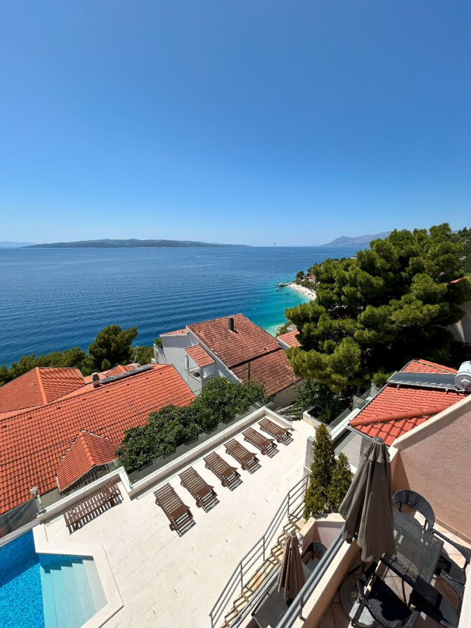 Apartment 4, Villa Perla in Bratu&scaron; on the Makarska Riviera &ndash; Apartments with a view of the Adriatic Sea Ba&scaron;ka Voda