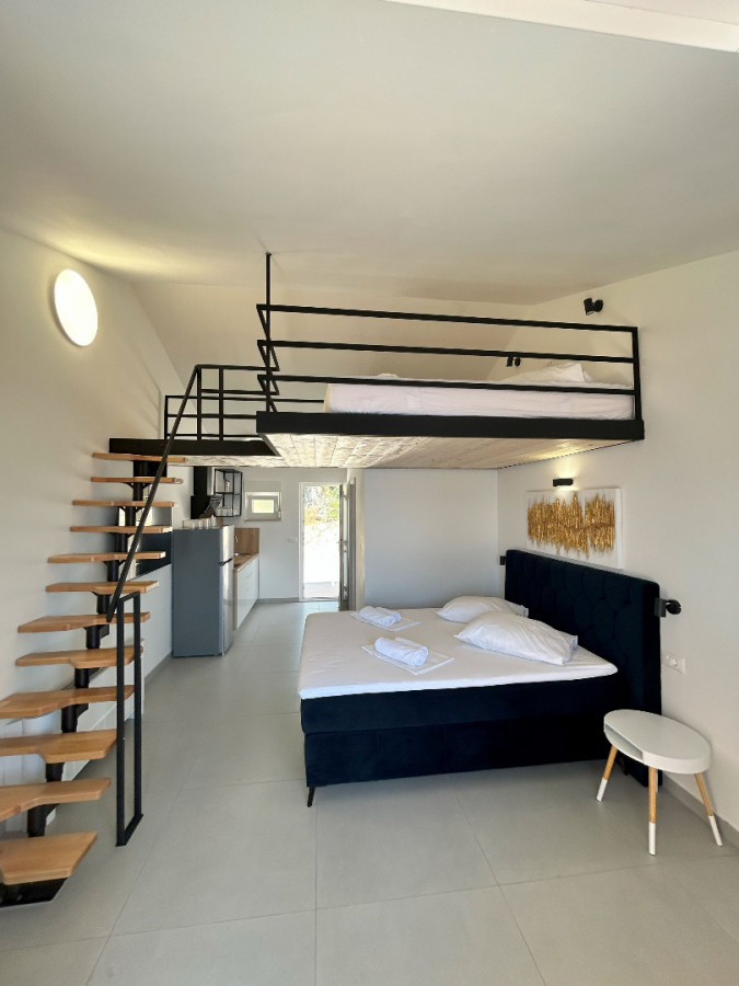 Apartment 4, Villa Perla in Bratu&scaron; on the Makarska Riviera &ndash; Apartments with a view of the Adriatic Sea Ba&scaron;ka Voda